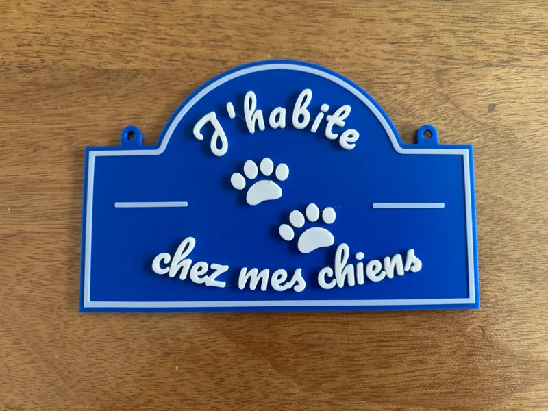 J'habite chez mes chiens
