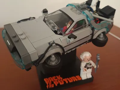 Speed Champion DeLorean Stand