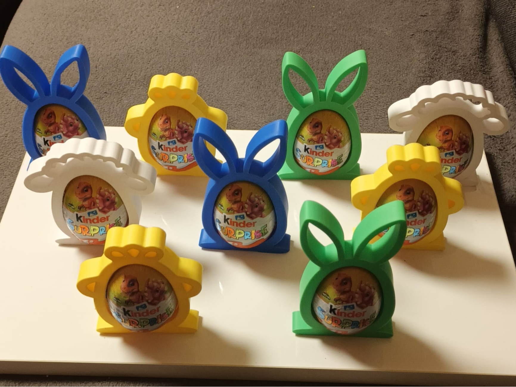 Easter Kinder Egg Holder – Bunny, Chick & Sheep 