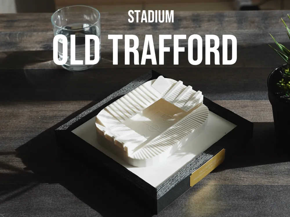 Replica Old Trafford Stadium 3D - Red Devils fan - Free 3D Print Model ...