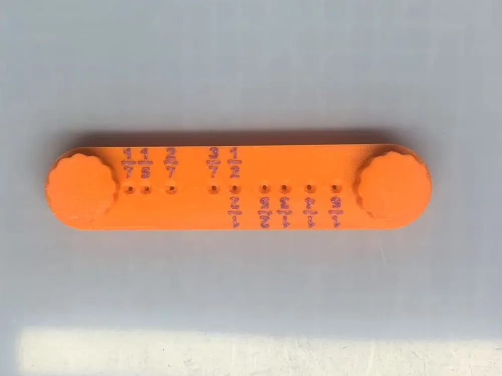 Division Line Tool (Center Marking Tool) - Free 3D Print Model - MakerWorld