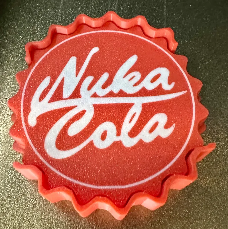 Nuka Cola Bottle cap Coaster Holder