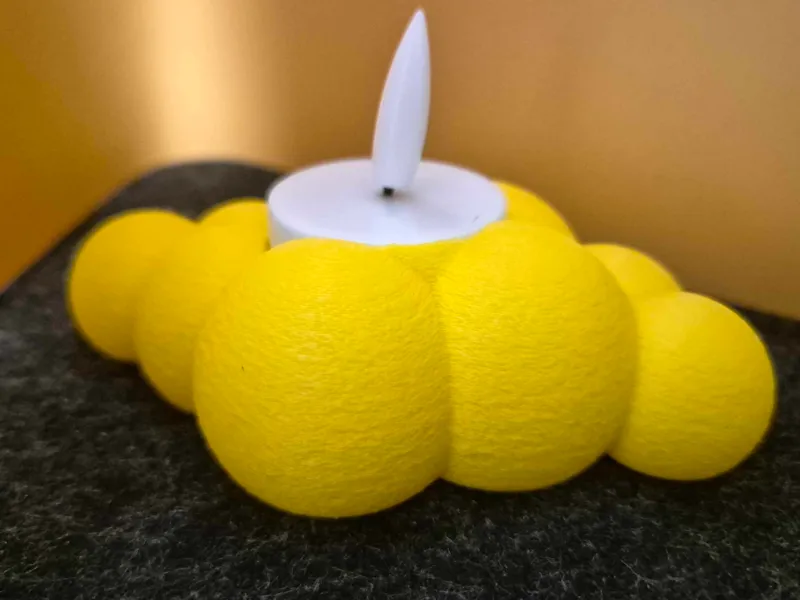 Led Tea-light holder Fuzzy