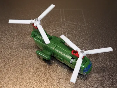 GoBots Twin Spin rotor assembly