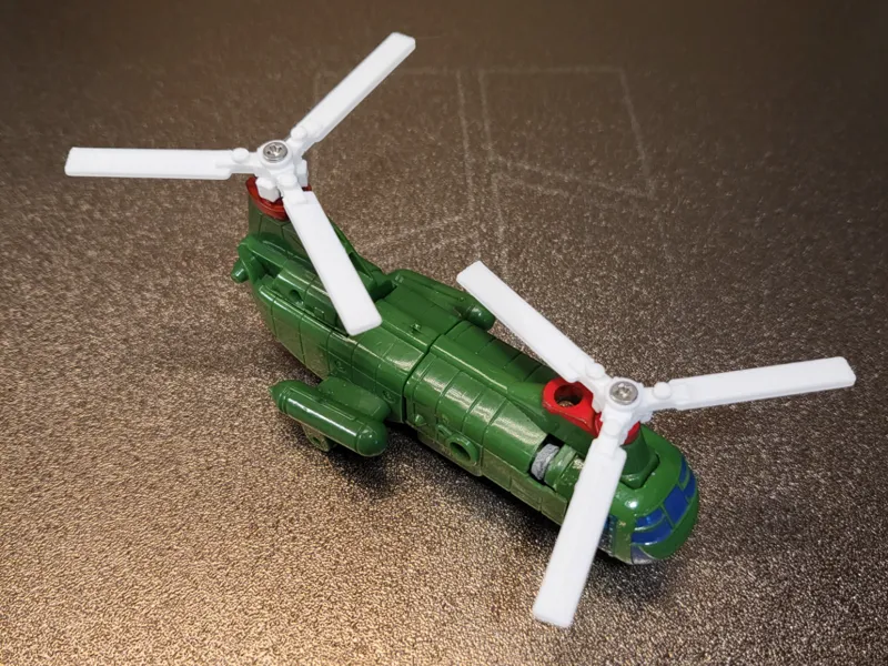 GoBots Twin Spin rotor assembly