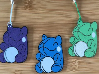 Substitute Doll Fan Art Keychain