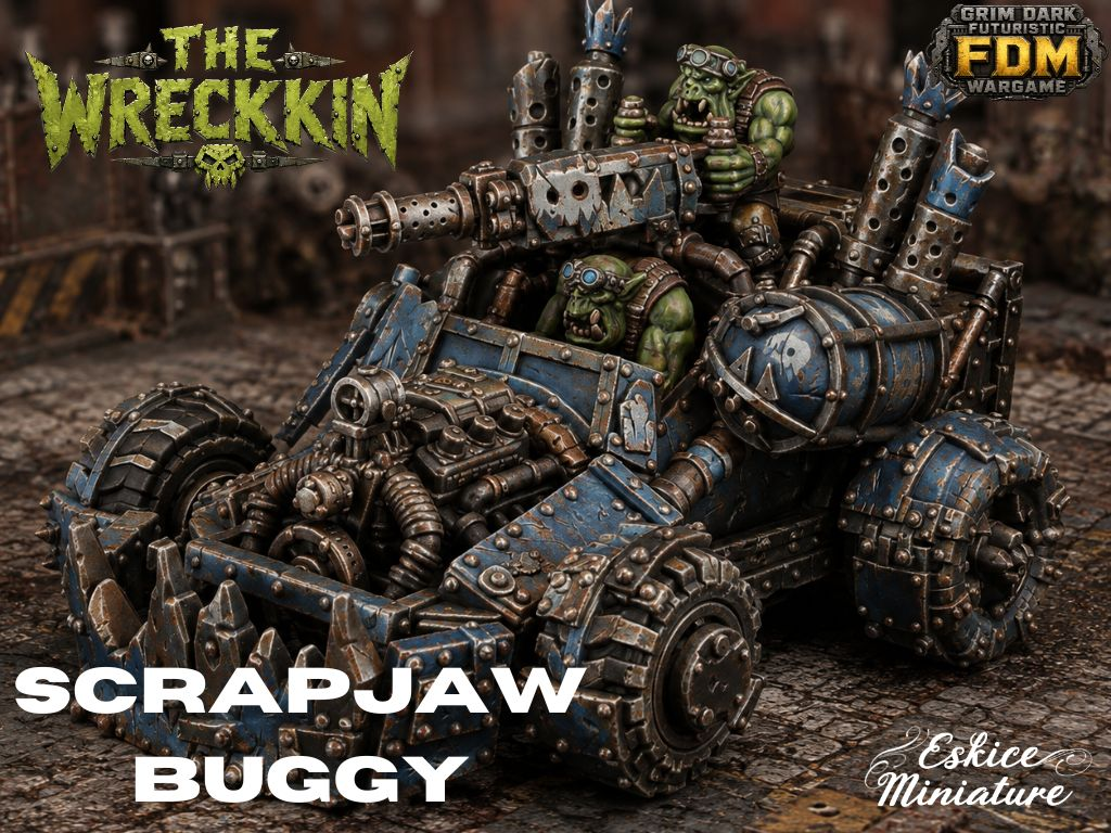 SCRAPJAW BUGGY – The Wreckkin – 32mm Grim Reach - 1