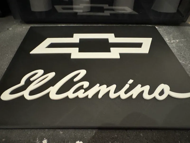 El Camino Wall sign