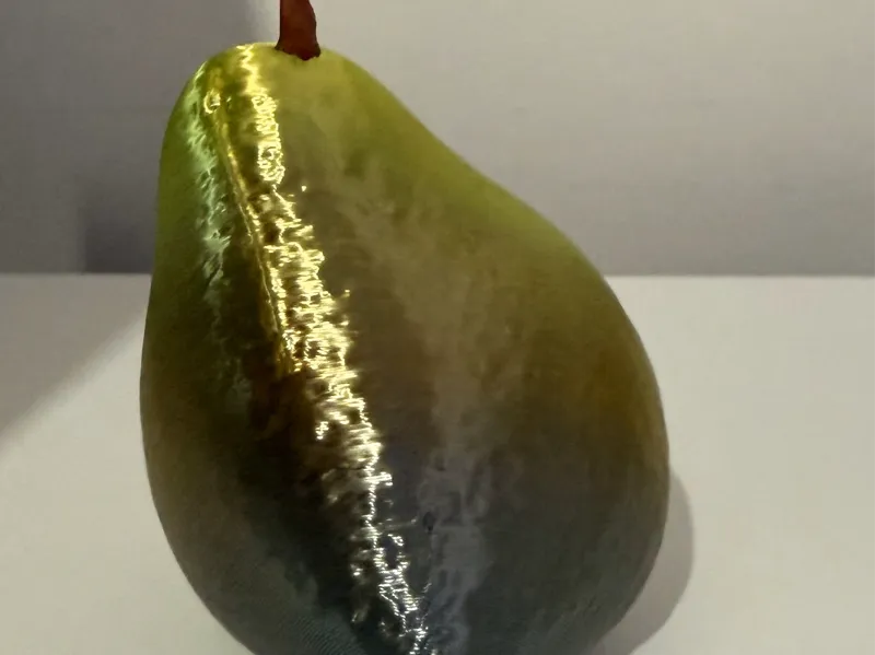 A Pear, scanned