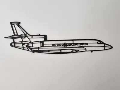 Wall Art Dassault Falcon 7X Side View