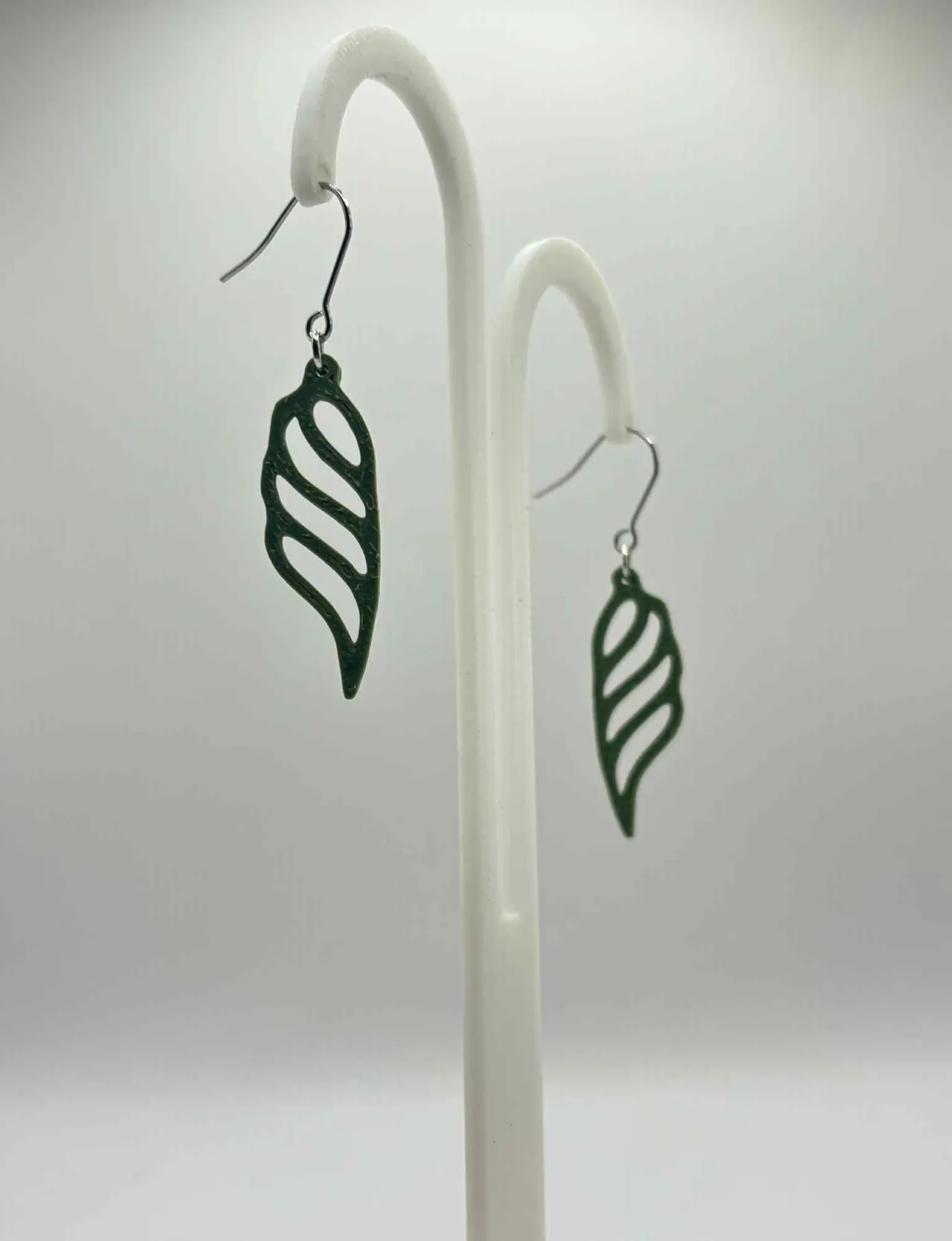 Leaf Earrings - No AMS view 4