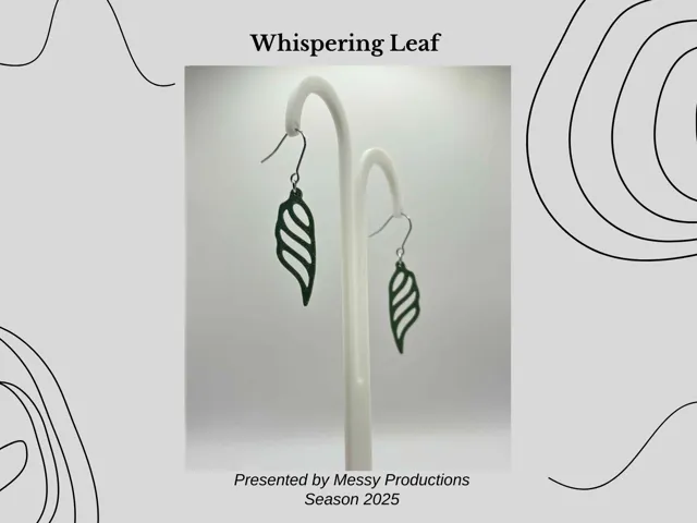Leaf Earrings - No AMS