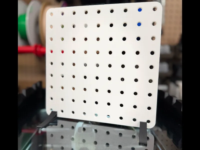 Pegboard Desktop Stand