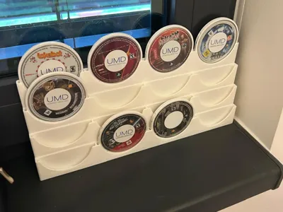 UMD disc PSP holder v2