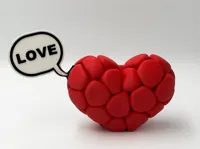 Heart Solid 0.2mm layer, 2 walls, 8% infill