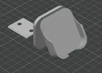 Front Charge Port Cradle with Mounting Plate