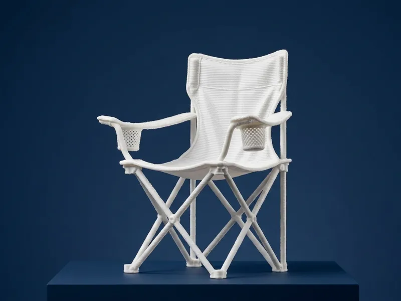 Miniature Dollhouse Folding Camping Chair