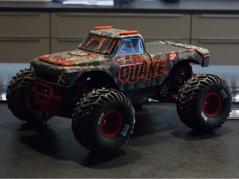 Arrma Quake 223s 1/10 Dachschutz Roof Skid