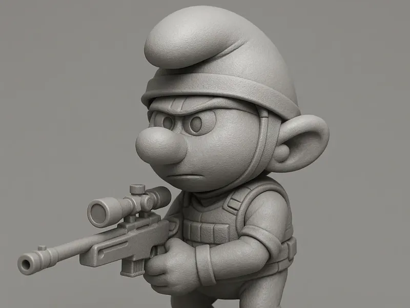 Counter Strike Schlumpf Anti Terrorist