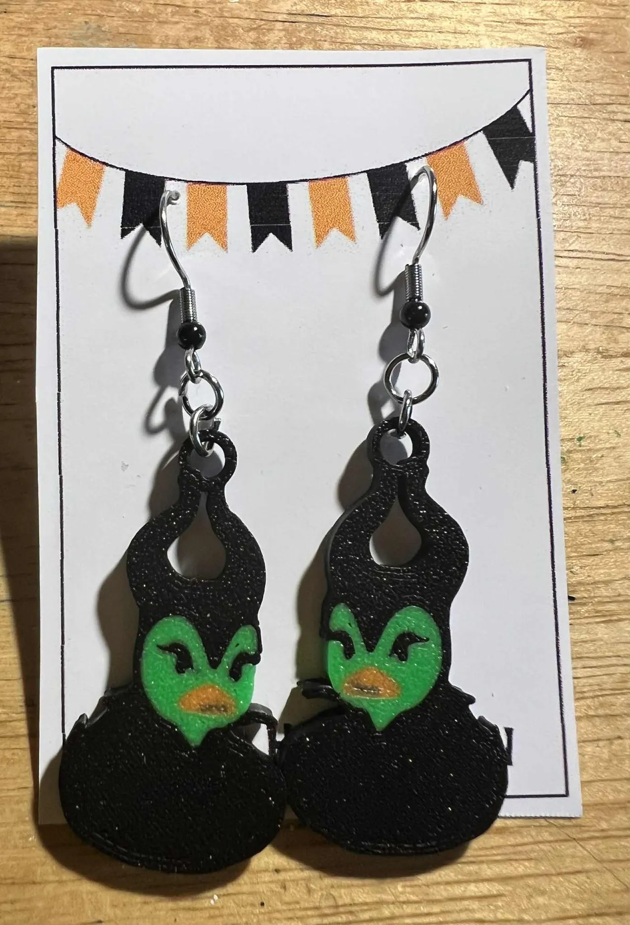 witchduck earrings view 2