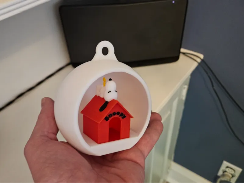 Snoopy Christmas Ornament