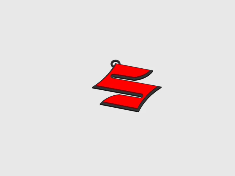 Suzuki Car Keychain