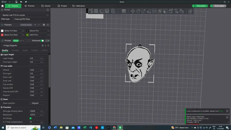 Classic Monsters Nosferatu Key Chain