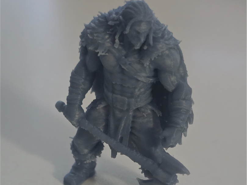 Barbarian Shadar Kai DnD