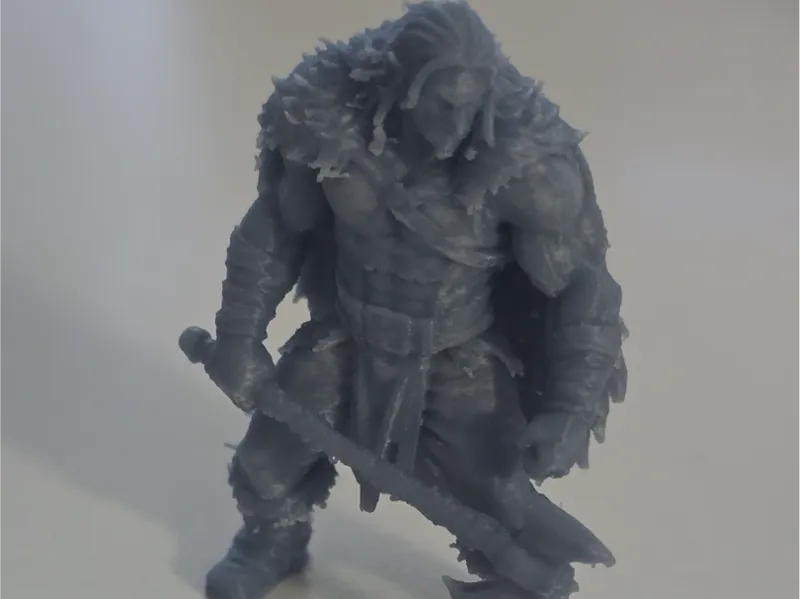 Barbarian Shadar Kai DnD