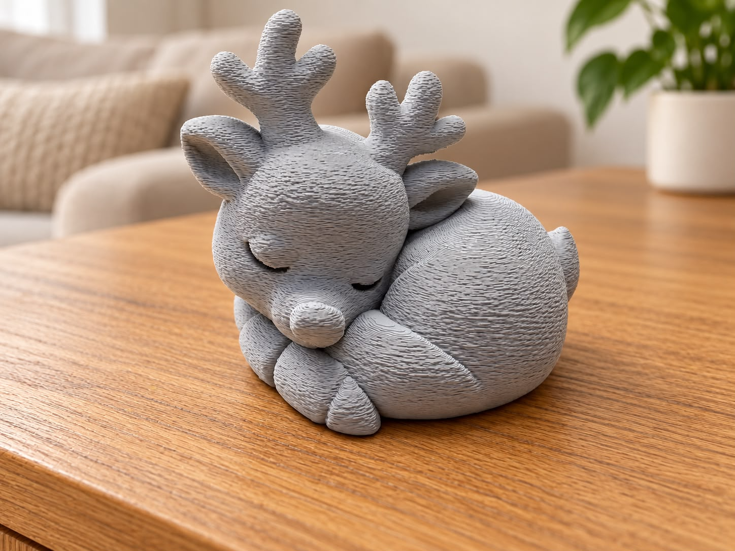 Rentier_Schlafend 3D model