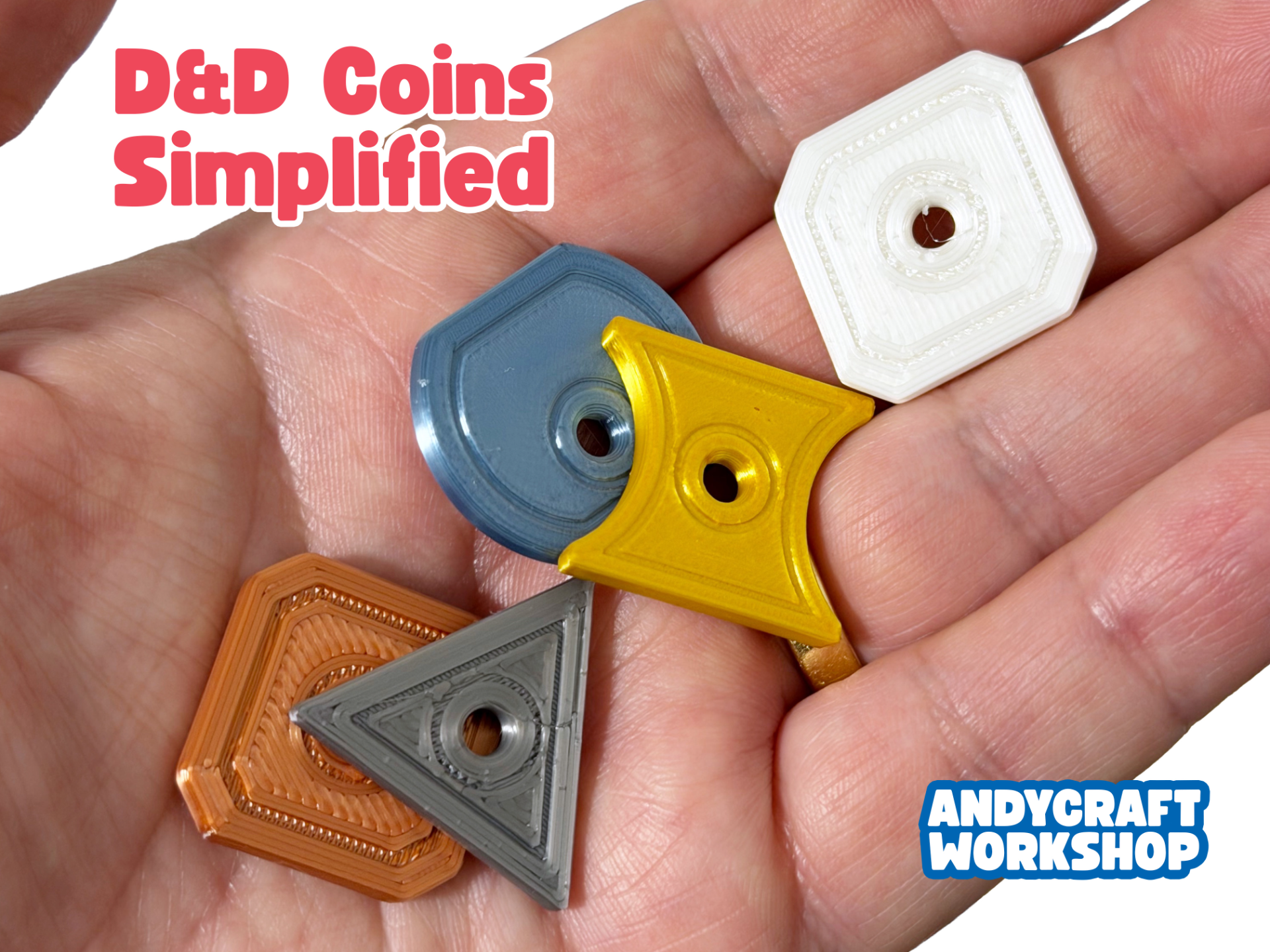 D&D Forgotten Realms Coins Simplified