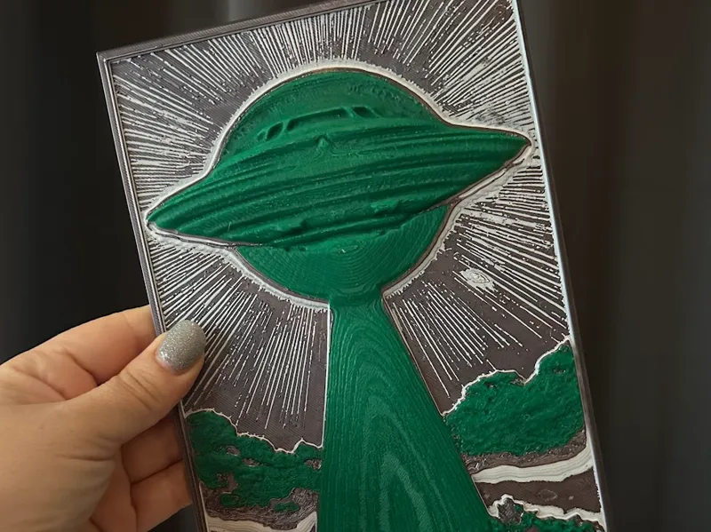 UFO Relief Sign