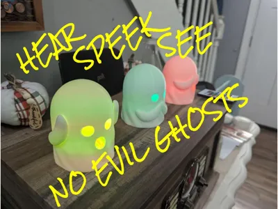 Hear No Evil, See No Evil, Speak No Evil Ghosts