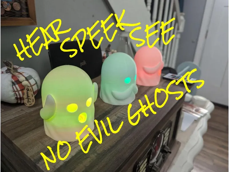 Hear No Evil, See No Evil, Speak No Evil Ghosts
