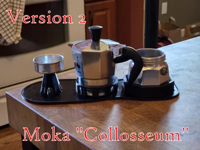Moka Prep & Dry Station: The "Colloseum"