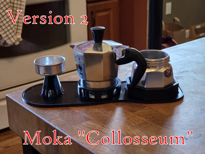 Moka Prep & Dry Station: The "Colloseum"