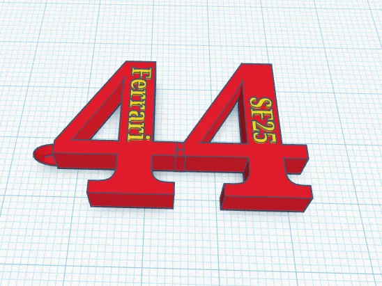 Numero 44 Hamilton