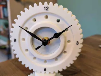 Helical Gear Clock