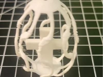 Egg with cross in it