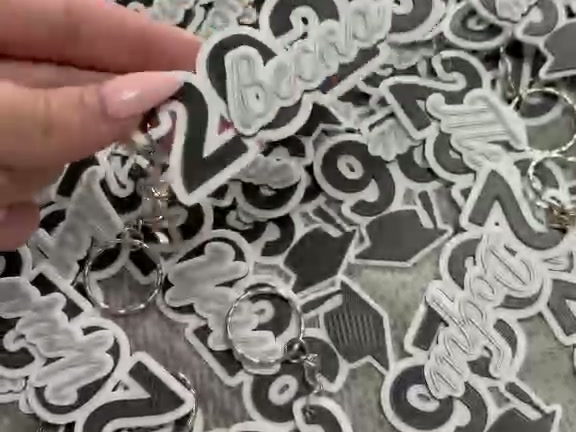 Emma 2026 Graduation Name Keychain (No AMS)