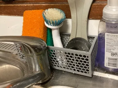 Easy-drain Sink Basket (Remix)