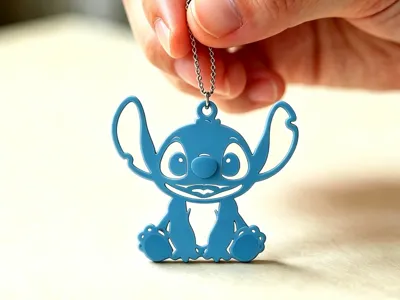 Stitch Hollowed Small Pendant