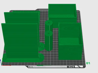 Auto Card sorter parts