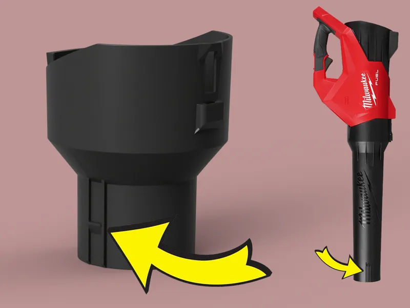 Milwaukee M18 EXTRA Stubby Nozzle (Blower 3017-20)
