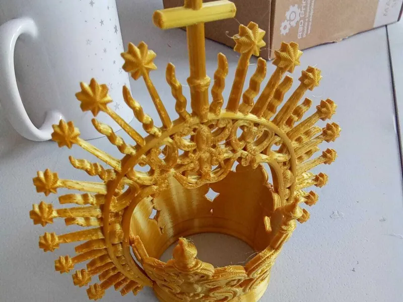 Corona Virgen Muñeca 1:6
