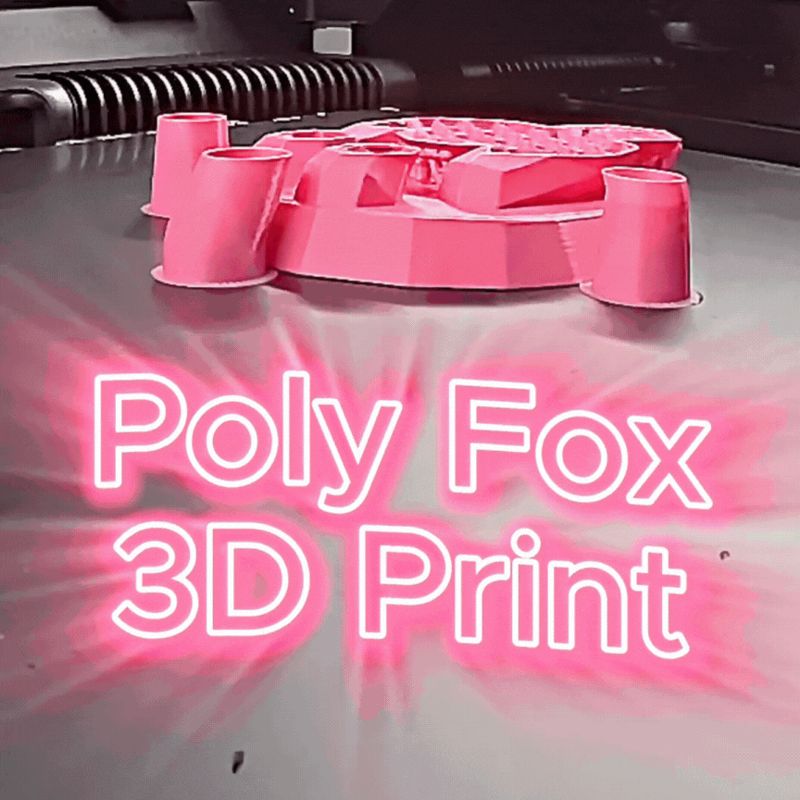 Low Poly Pink Fox [YouTube Video]