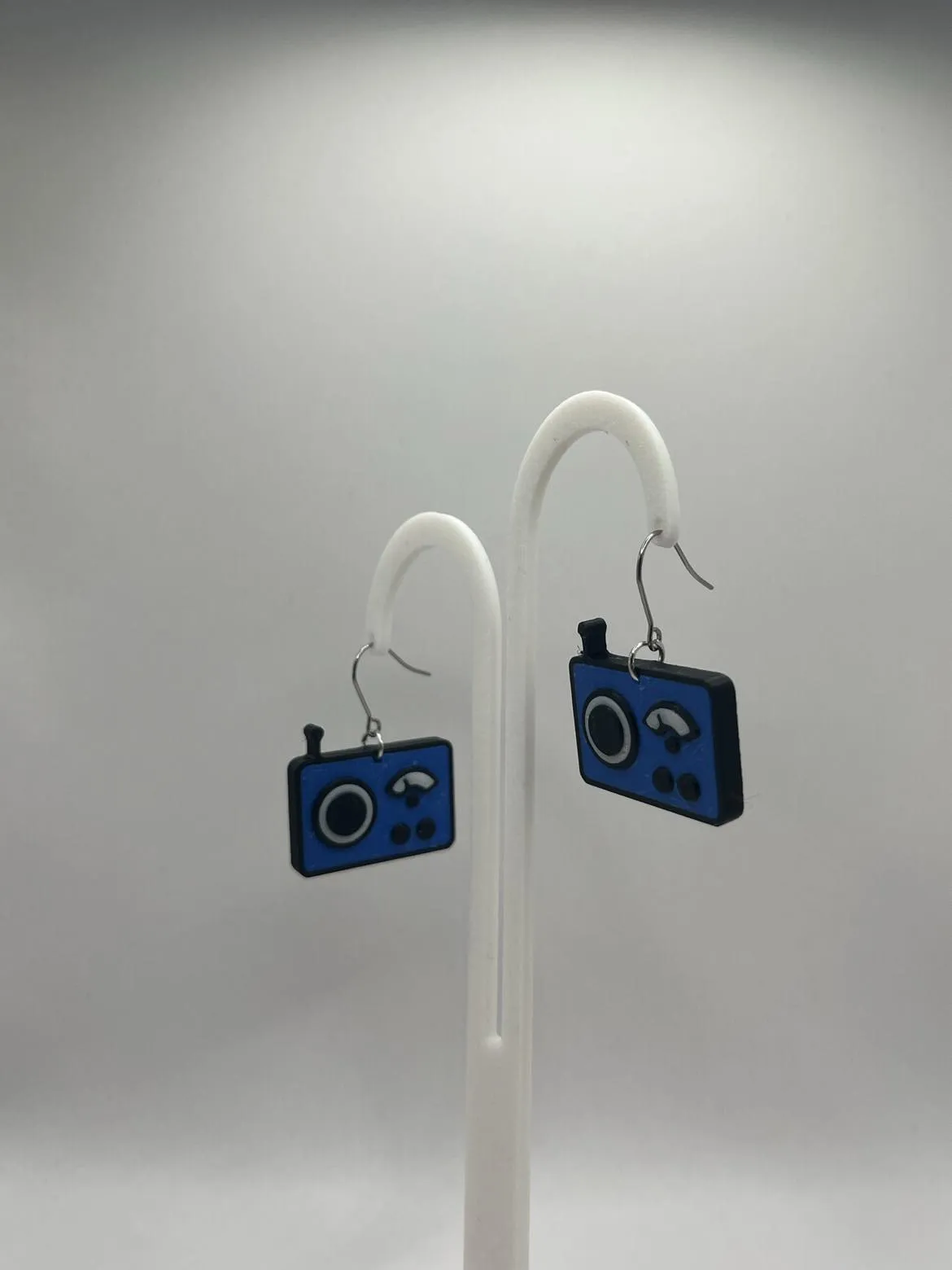 Retro Radio Earrings view 2