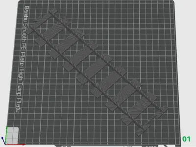 Double Straight Brick Track