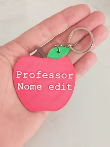 Llavero: Chaveiro Dia dos Prof. – Personalizável com Nome — vista de referencia 2