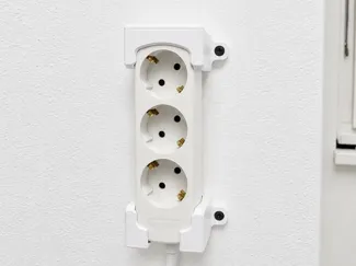 Mehrfachsteckdose Halterung | Power Strip Holder